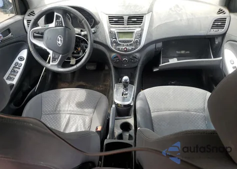 2013 Hyundai Accent Gls z USA, uszkodzony, nr VIN KMHCU5AE8DU074091